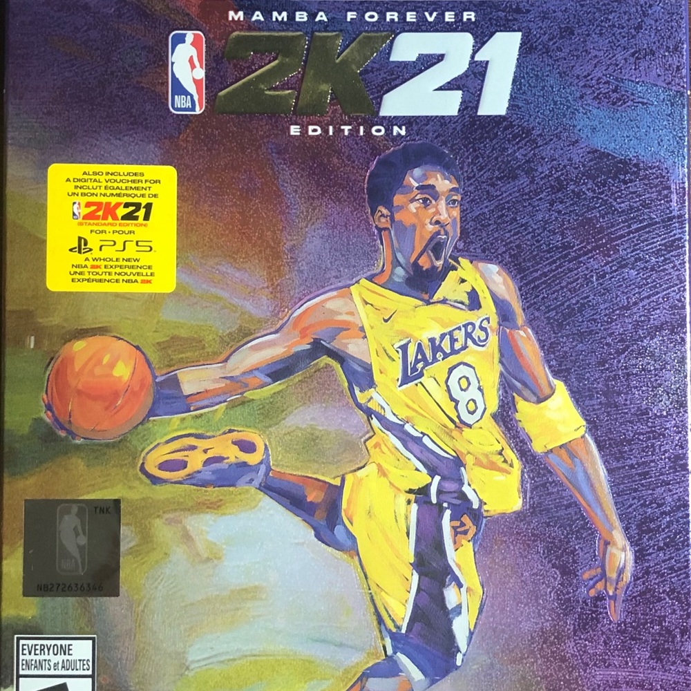 NBA 2k21 Mamba Forever Editon